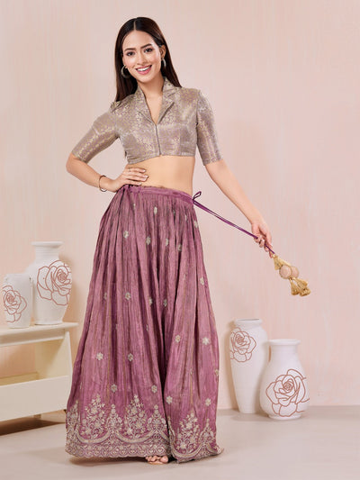 Vamas Brigerton Inspired Brocade Collar Blouse