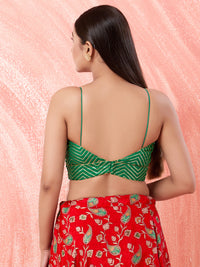 Sequence V Neck Yoke Strappy Blouse