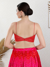 Sequence V Neck Yoke Strappy Blouse