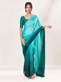 Vamas Taffeta Silk Zari Butti Round Neck Festive Blouse