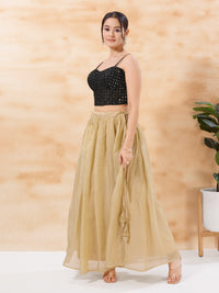 Cutwork Embroidered Katori Cut Corset