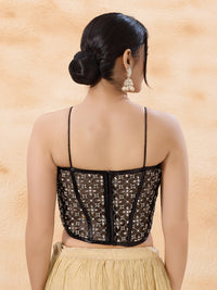 Zari Embroidered Corset