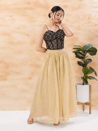Zari Embroidered Corset