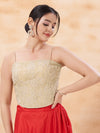 Cut-Dana Embroidered Sleek Corset
