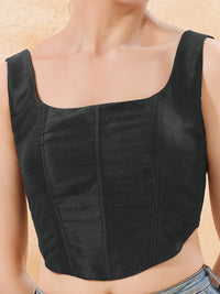 Vamas Mulbury Silk Round Neck Corset