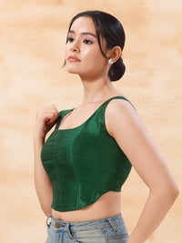 Vamas Mulbury Silk Round Neck Corset