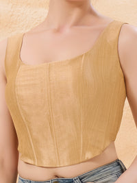 Vamas Mulbury Silk Round Neck Corset
