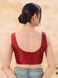 Vamas Mulbury Silk Round Neck Corset