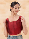 Vamas Mulbury Silk Round Neck Corset