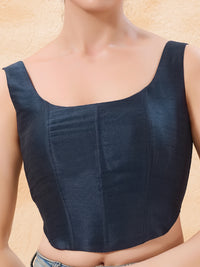 Vamas Mulbury Silk Round Neck Corset