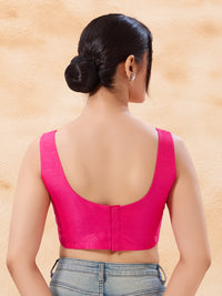 Vamas Mulbury Silk Round Neck Corset