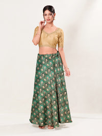 Paan Neckline Embroidery Festive Blouse