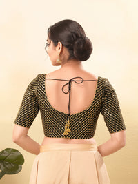 Wedding Wear Sequence Embroidery Heavy Work Blouse