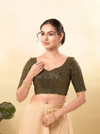 Wedding Wear Sequence Embroidery Heavy Work Blouse
