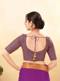 Wedding Wear Sequence Embroidery Heavy Work Blouse