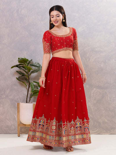 Designer Embroidered Sleeve With Neckline Wedding Special Blouse