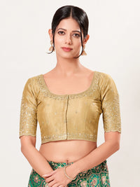 Designer Embroidered Sleeve With Neckline Wedding Special Blouse