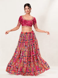 Designer Embroidered Sleeve With Neckline Wedding Special Blouse