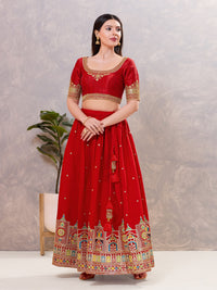 Delicate Embroidered Sleeves And Neckline Blouse