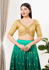 Wedding Wear Zari Embroidered Blouse