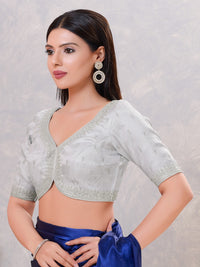 Wedding Wear Zari Embroidered Blouse