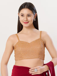 Vamas Shimmer Essential Strrapy Sleeveless Blouse