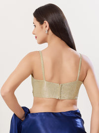 Vamas Shimmer Essential Strrapy Sleeveless Blouse