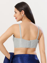 Vamas Shimmer Essential Strrapy Sleeveless Blouse