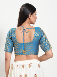 Brocade Diamond Butti Blouse