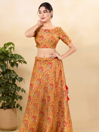 Position Print High Neck Blouse