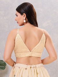 Partywear Crush Tissue Blouse