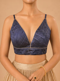 Partywear Crush Tissue Blouse
