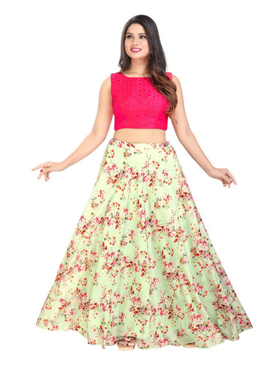 Art Silk High Neck Sleeeveless Solid Blouse