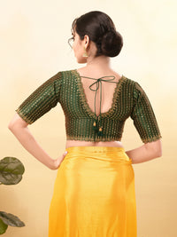 Wedding Special Embroidery Zari Silk Blouse
