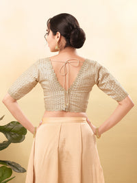 Wedding Special Embroidery Zari Silk Blouse