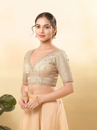 Wedding Special Embroidery Zari Silk Blouse