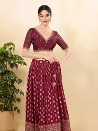 Wedding Special Embroidery Zari Silk Blouse