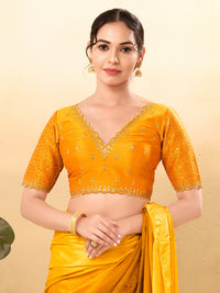 Wedding Special Embroidery Zari Silk Blouse