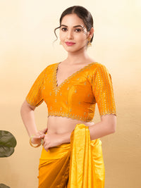 Wedding Special Embroidery Zari Silk Blouse