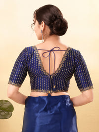 Wedding Special Embroidery Zari Silk Blouse
