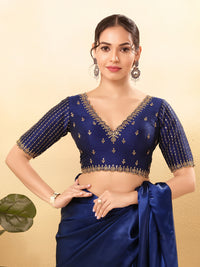 Wedding Special Embroidery Zari Silk Blouse