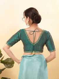 Wedding Special Embroidery Zari Silk Blouse
