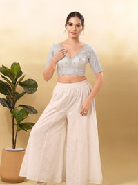 Wedding Special Embroidery Zari Silk Blouse