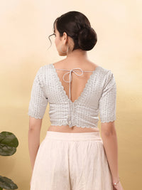 Wedding Special Embroidery Zari Silk Blouse