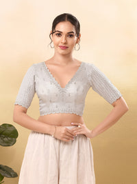 Wedding Special Embroidery Zari Silk Blouse