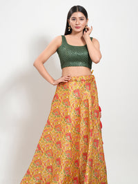 Sequence Zig Zah Thread Round Neck Blouise