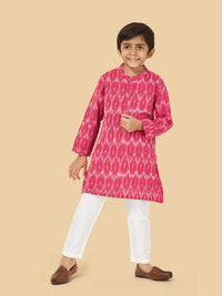 Boys Traditional Cotton Kurta Pyjama Set