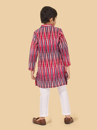 Boys Traditional Cotton Kurta Pyjama Set