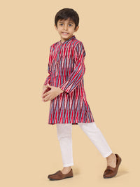 Boys Traditional Cotton Kurta Pyjama Set