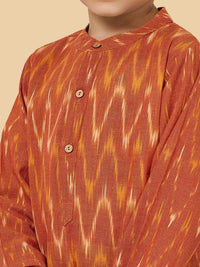 Boys Traditional Cotton Kurta Pyjama Set